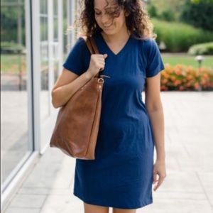 BYTAVI | Navy Basic Dress